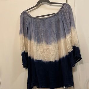 Off the shoulder dress